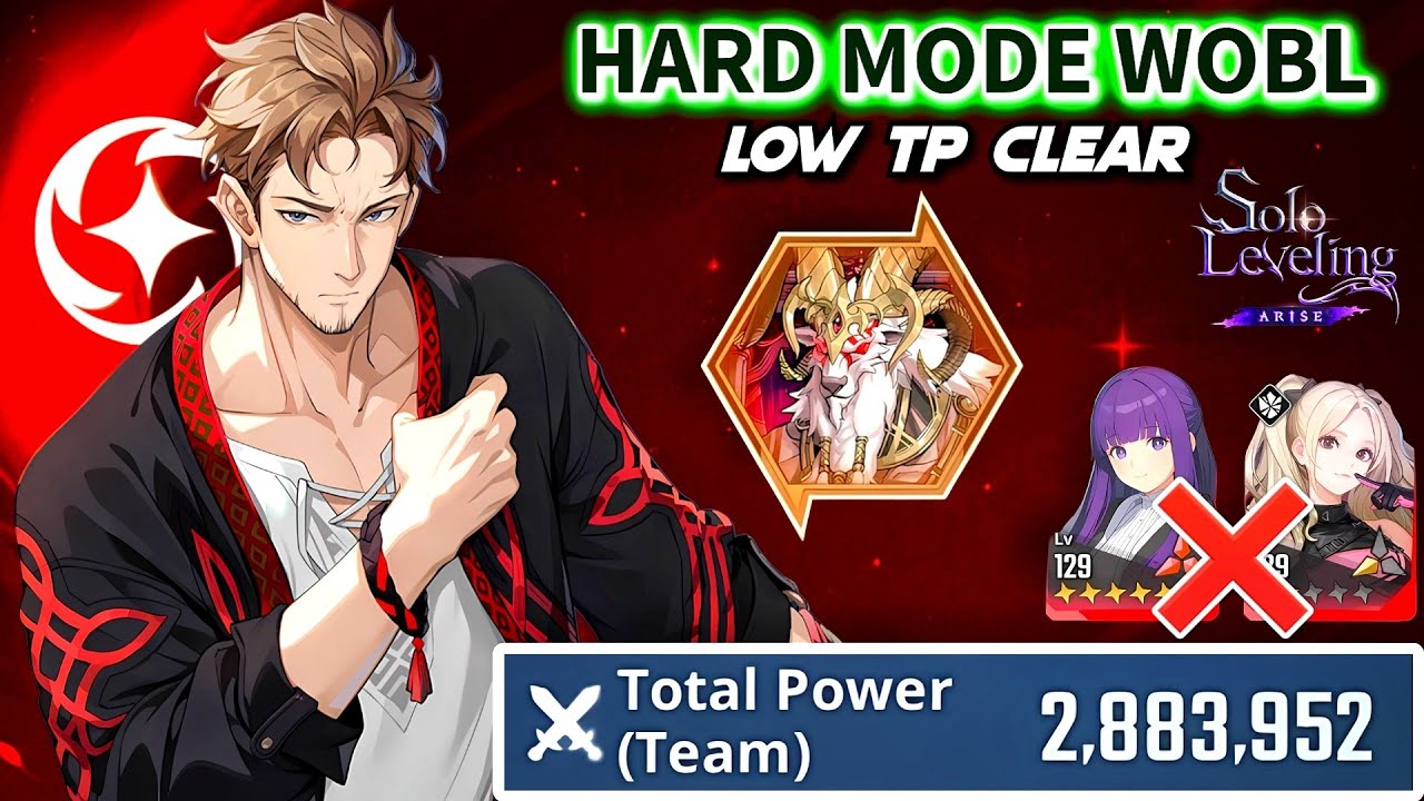NO COLLAB LEVELING! F2P LOW TP NO BLESSINGS WOBL HARD MODE VALTAIR CLEAR WITH CHRISTOPHER REED GUIDE