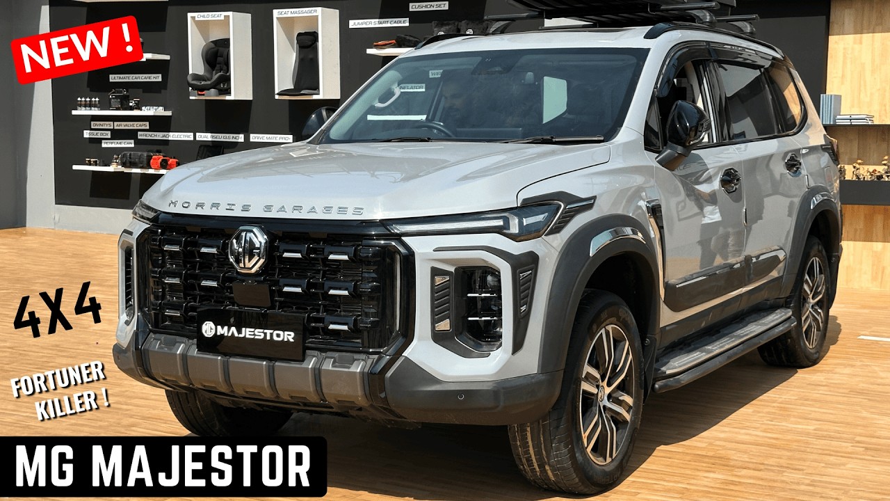 2026 MG Majestor 4X4 Full-Size SUV - Better Than Toyota Fortuner and Ford Endeavour 2026 | Majestor