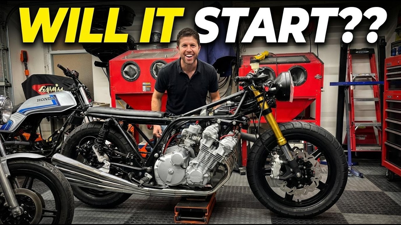 Will It Run? Motorcycle First Start after Rebuild