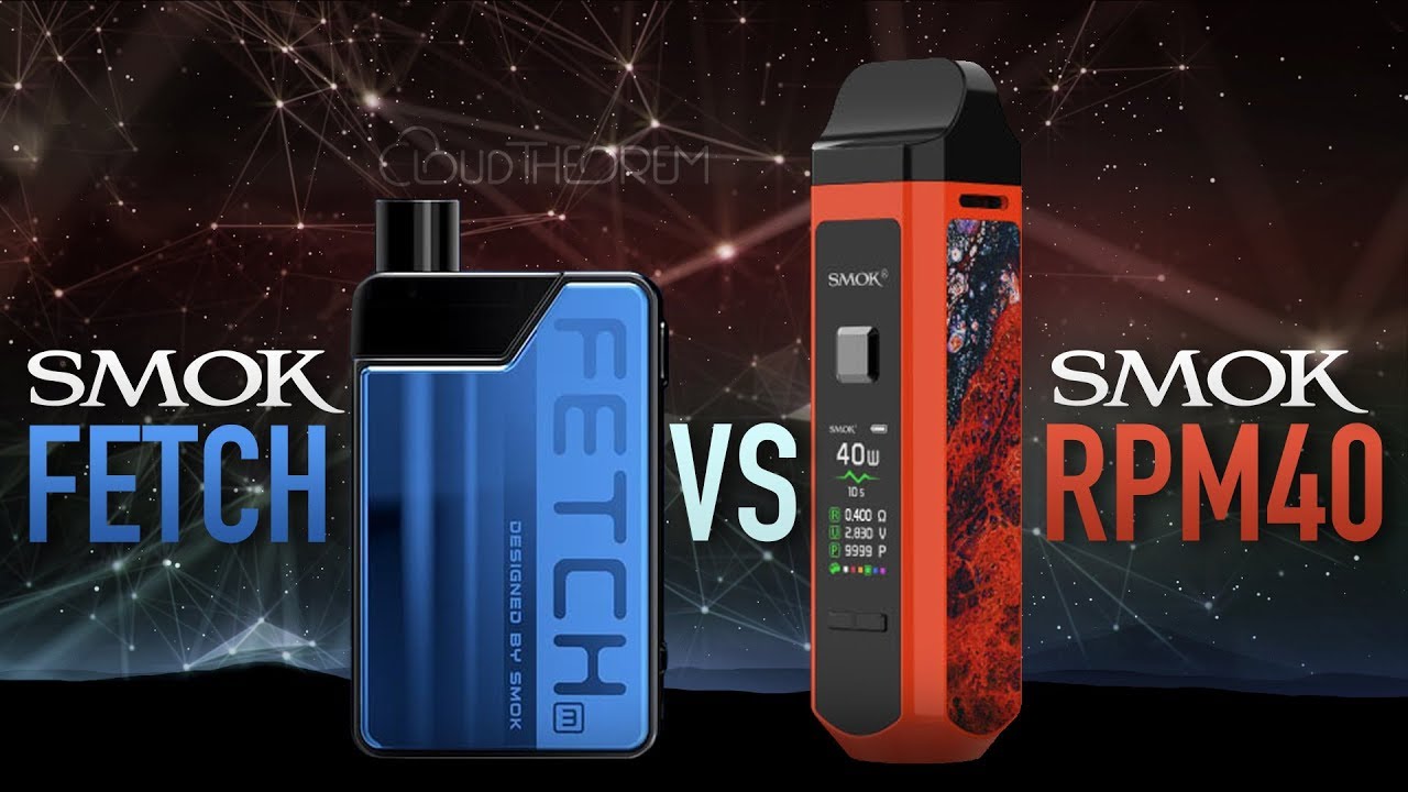 SMOK FETCH vs RPM40 ⚖ Обзор и AIO kit конфронтация⭐️FETCH Mini и RPM40⭐️Новейшие устройства SMOKTech
