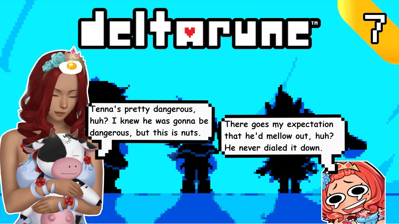 【DELTARUNE】Tenna has no chill and is going at 100% the entire time @_@