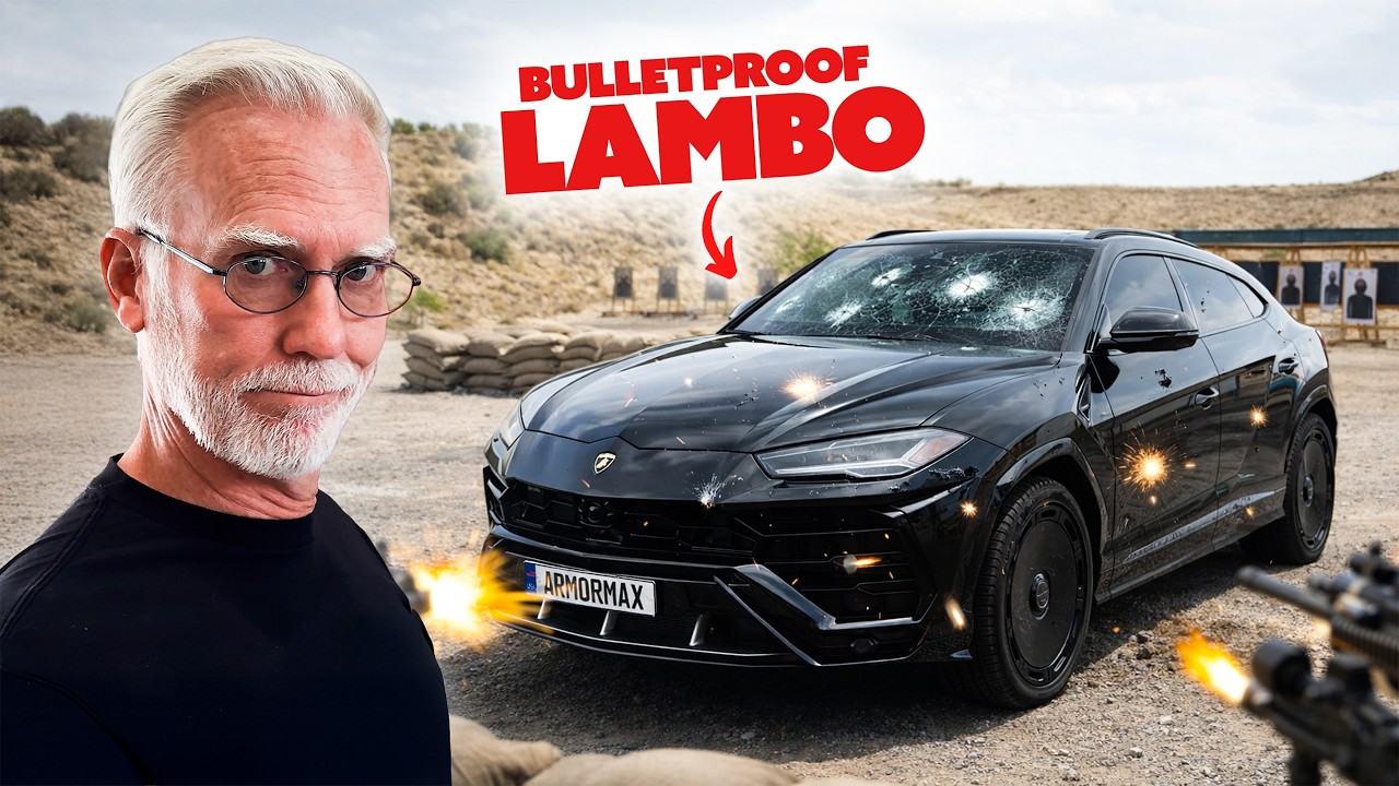Управляю самым пуленепробиваемым Lamborghini Urus в мире!