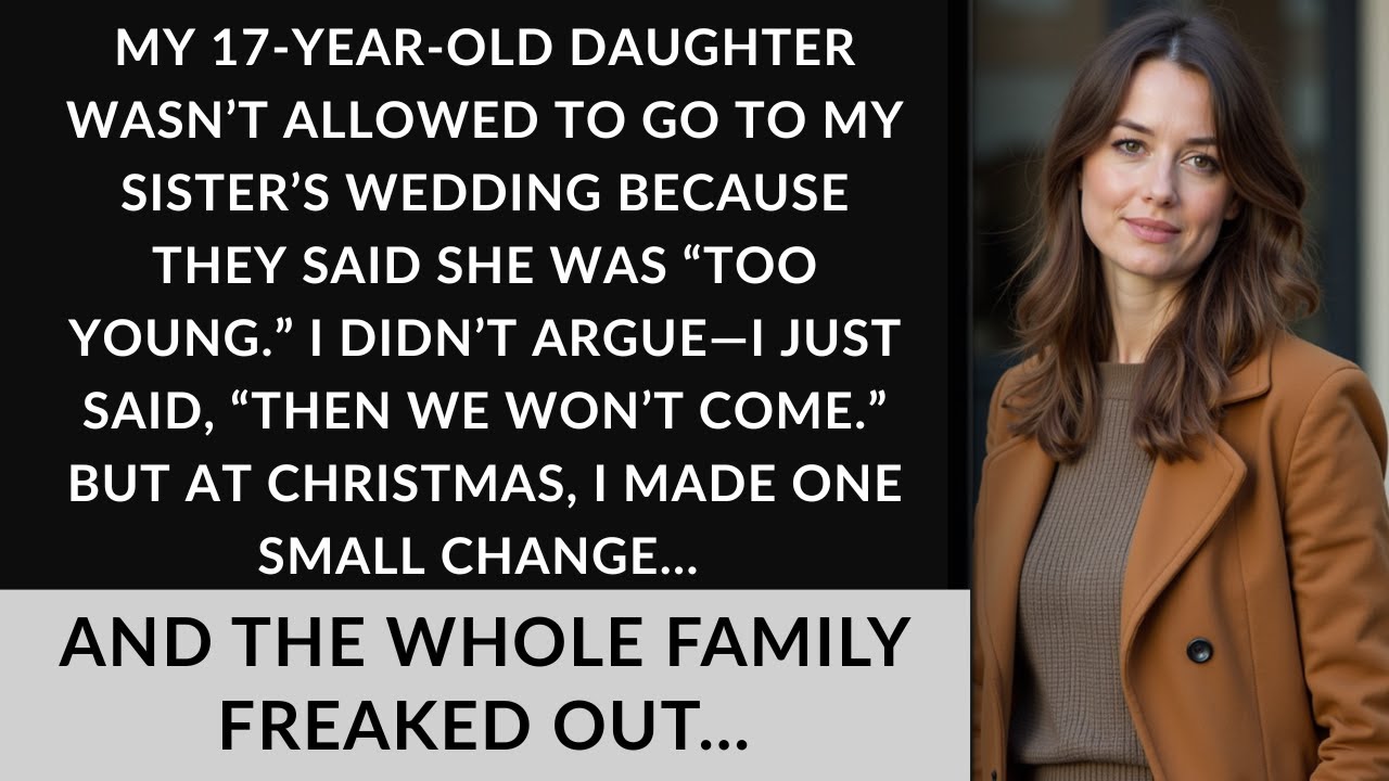 Почему моей 17-летней дочери запретили идти на свадьбу — и что произошло на Рождество | История м...