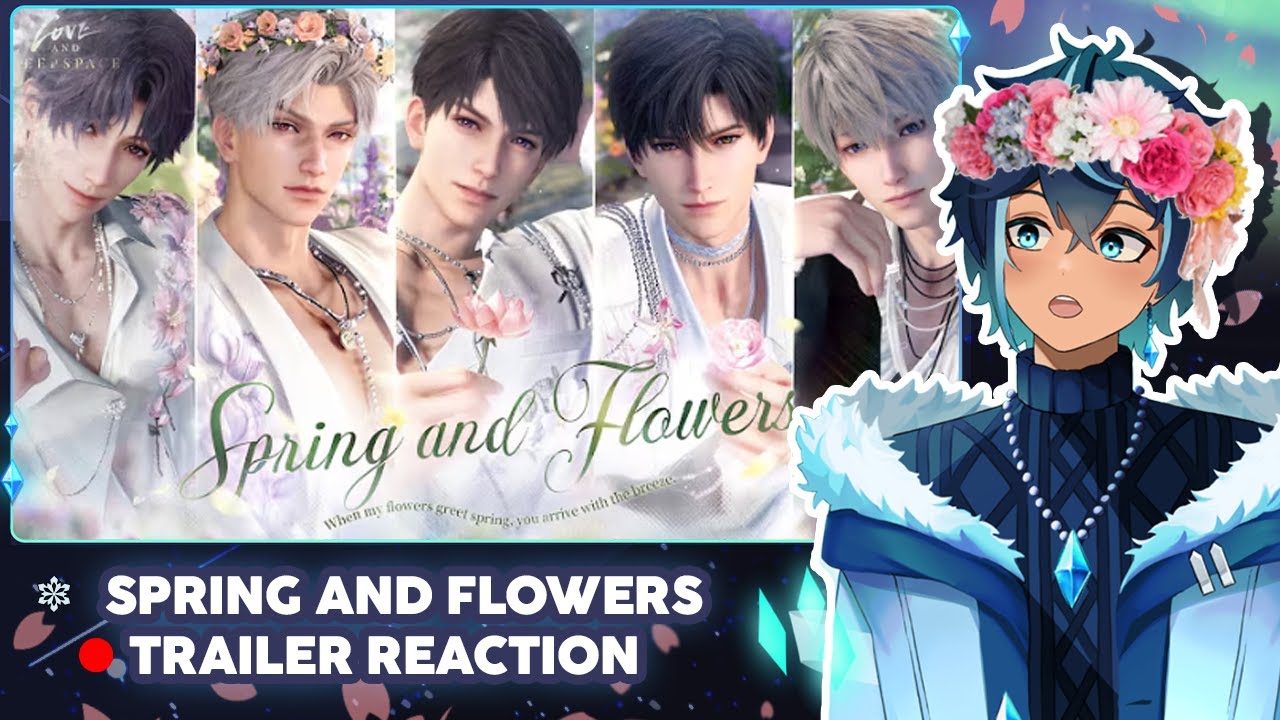 [🔴 В ПРЯМОМ ЭФИРЕ] 🌸 Реакция Ниеко на трейлер «Весна и цветы» | Любовь и глубокий космос 💐