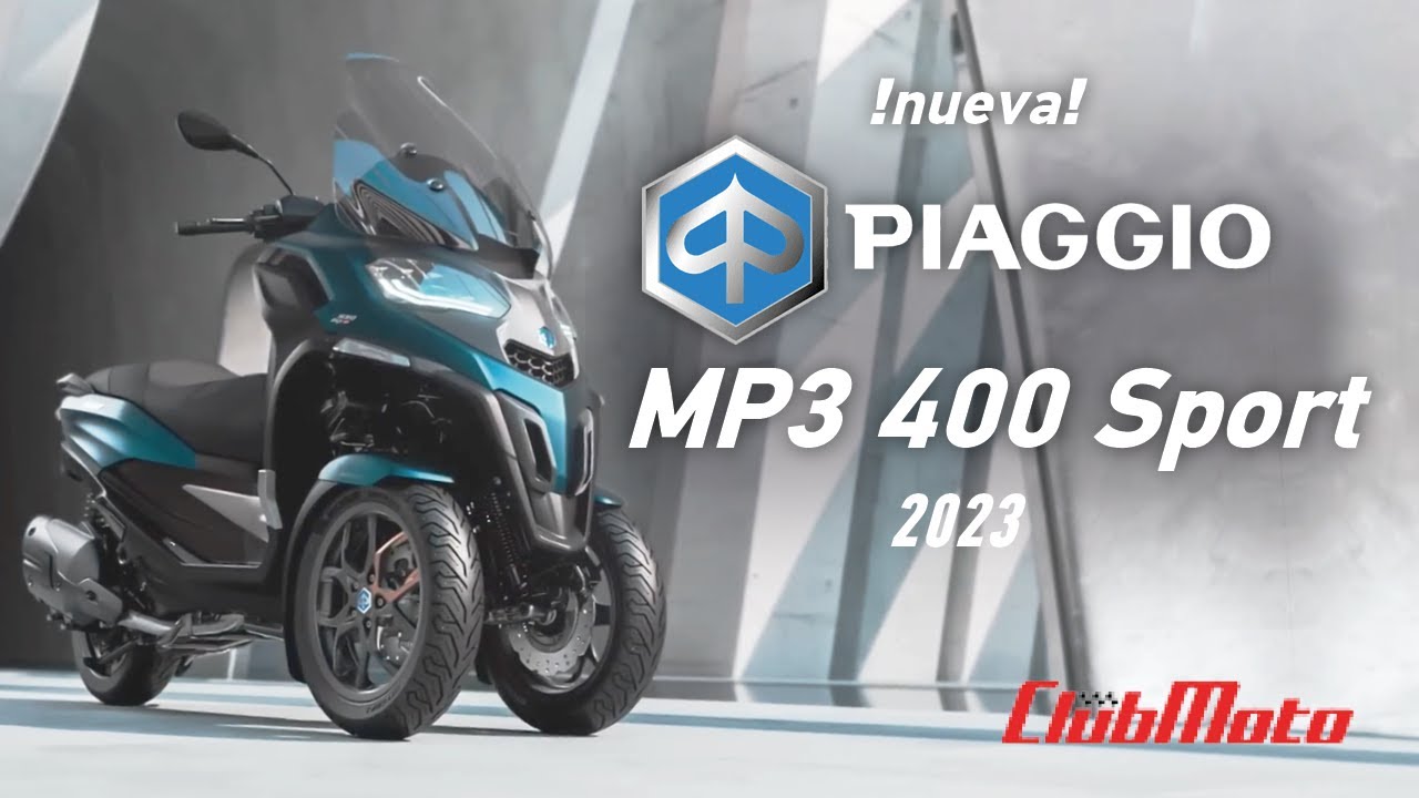 2023 PIAGGIO MP3 400 HPE SPORT 2023 /prueba de rodaje y opinión /septiembre 23