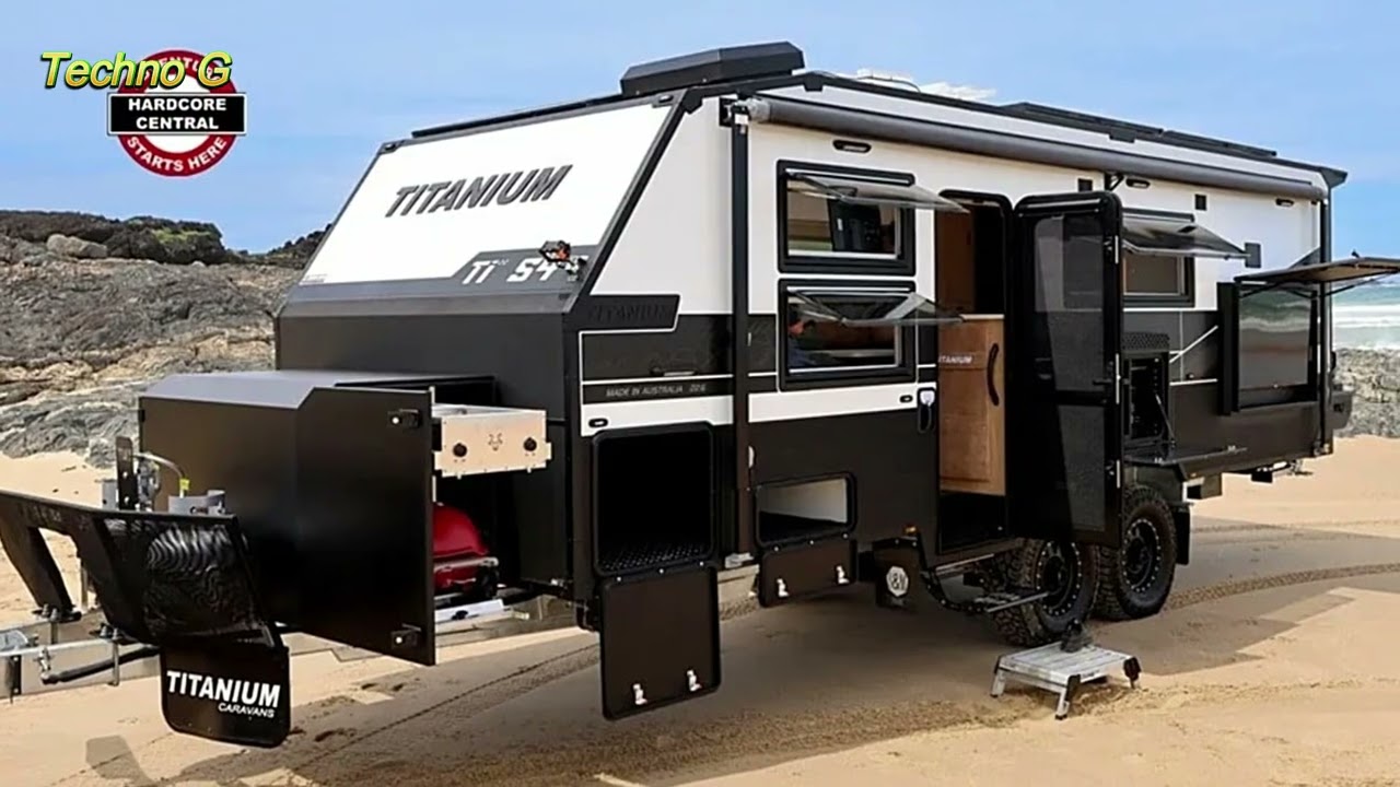Titanium Ti22 S4 2025 года: лучший австралийский внедорожный прицеп для путешествий по бездорожью