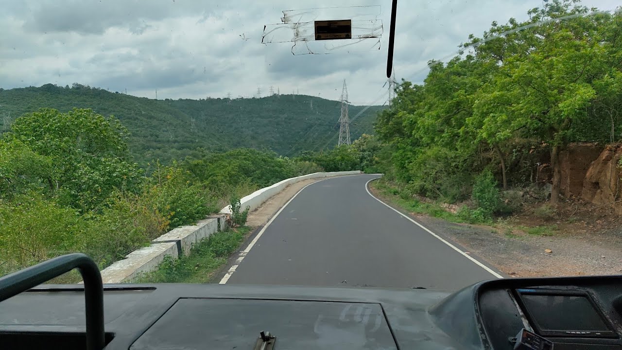 Srisailam ghat road // శ్రీశైలం ఘాట్ రోడ్// srisailam dam