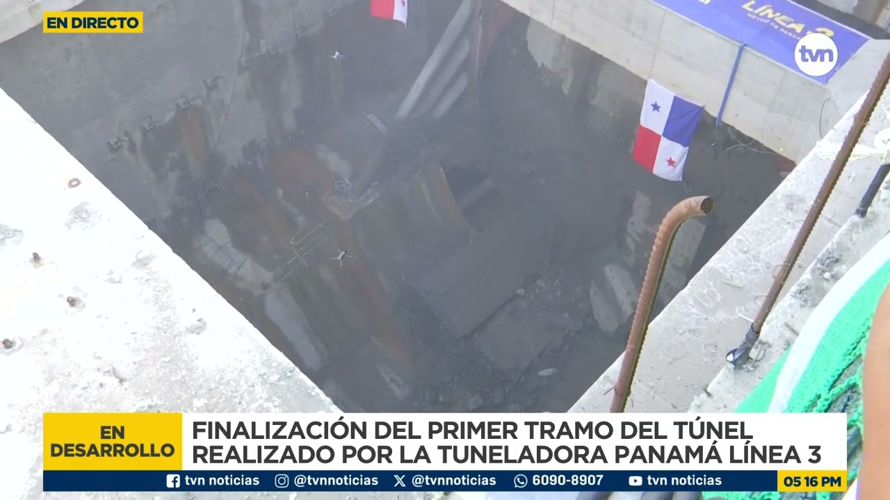 Línea 3 del Metro: tuneladora Panamá culmina su primera fase