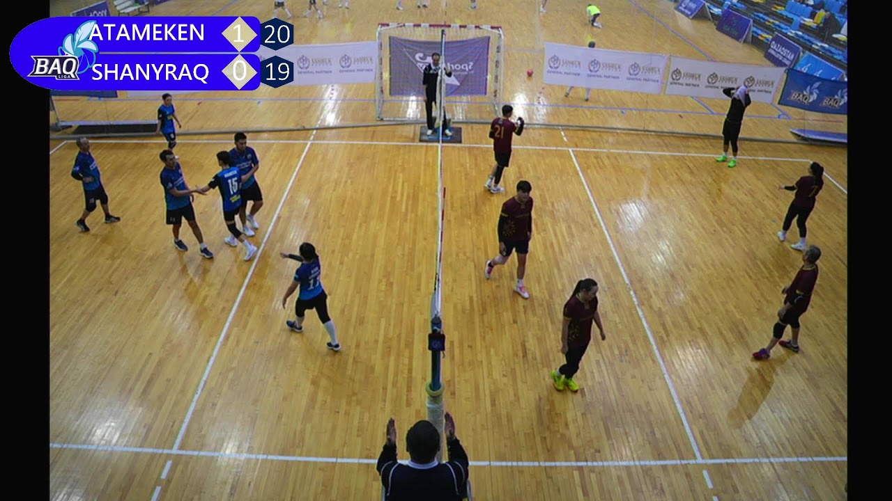 BAQ LIGA. VOLLEYBALL   ATAMEKEN BUSINESS VS SHANYRAQ