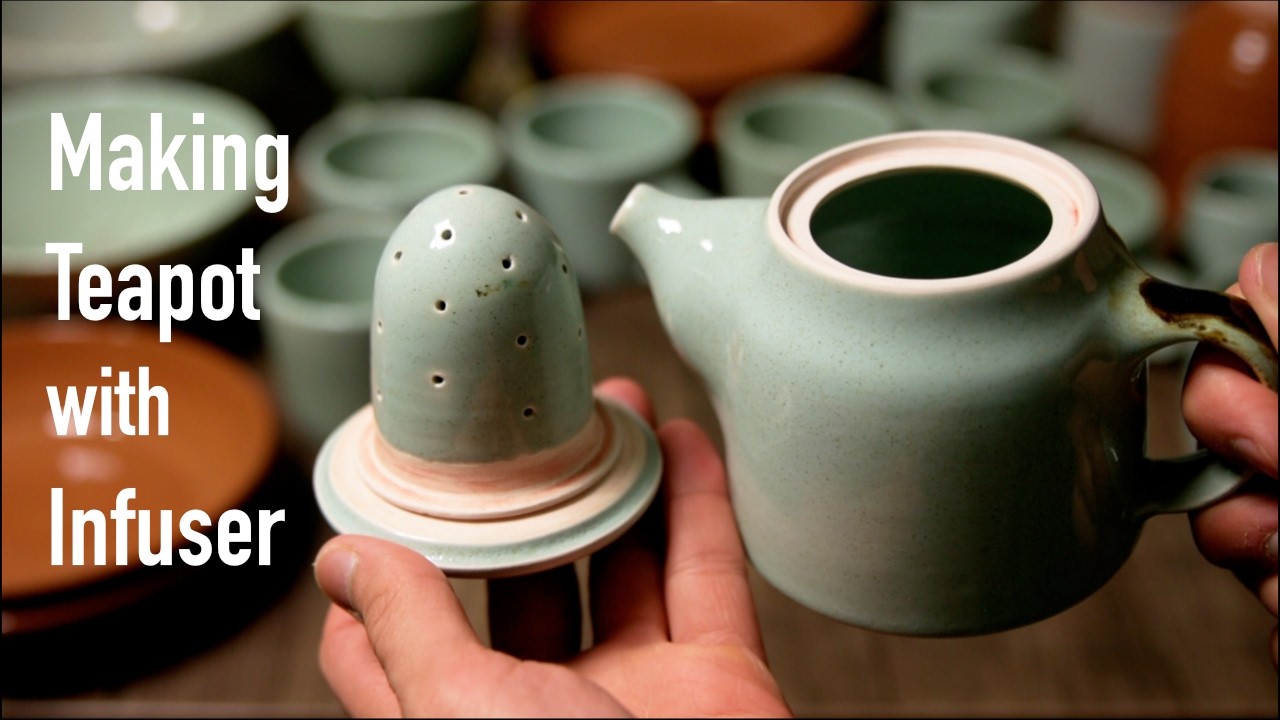 How to Make a Pottery Teapot with Infuser