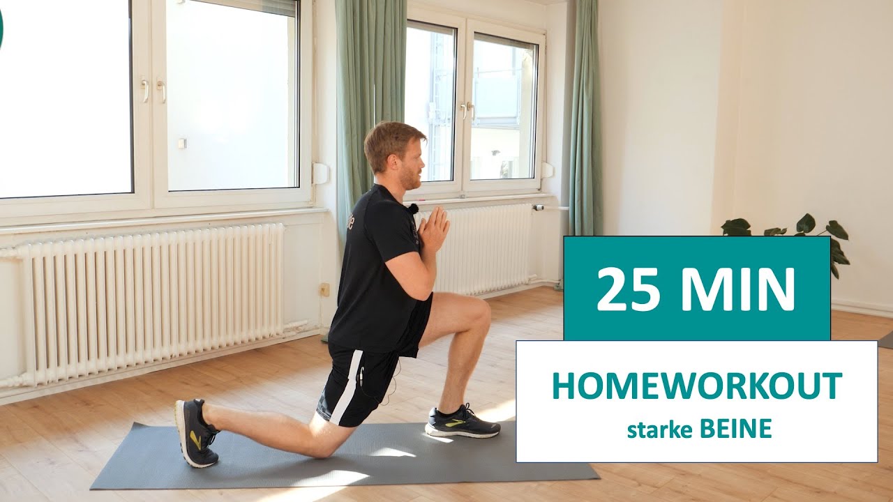HOMEWORKOUT für die BEINE - kein Euqipment - Skigymnastik
