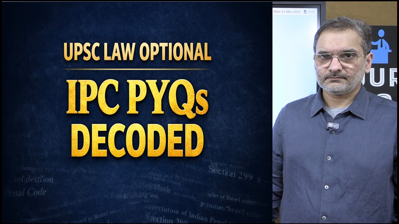 UPSC Law Optional IPC Strategy | 5 year PYQs | What UPSC Repeats