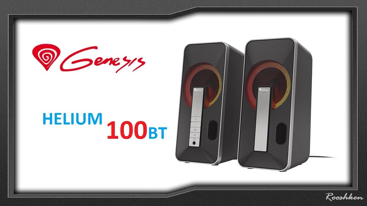 Genesis Helium 100BT - Podstawowe głośniki z modułem Bluetooth w cenie 149 złotych