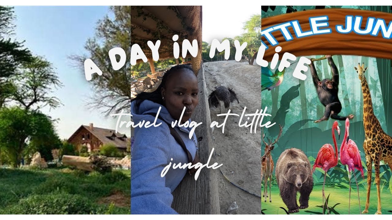 Life in Kuwait 🇰🇼//Little Jungle at Kuwait /A fun zoo for Animal Lovers. #travel
