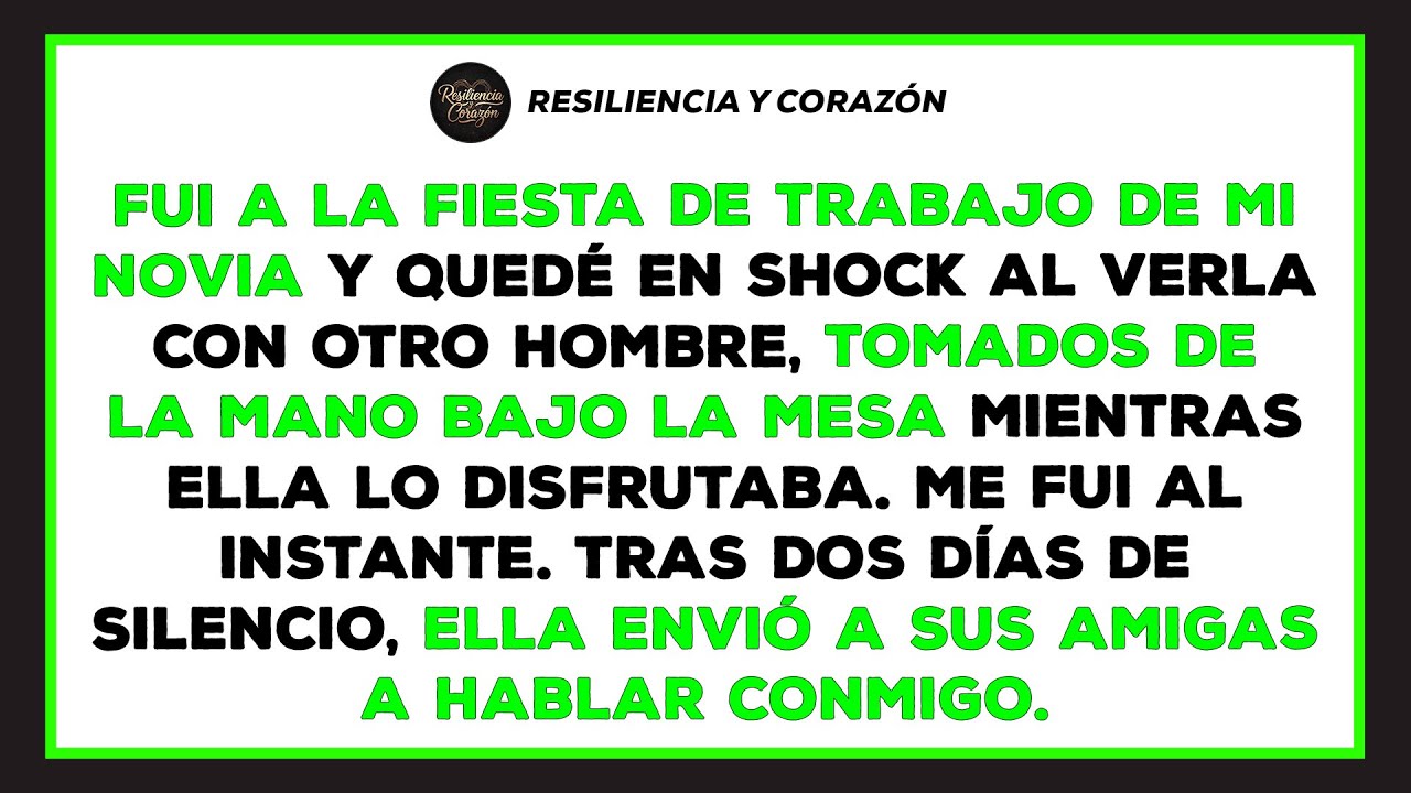 En su evento de oficina, quedé en shock al verla sentada muy cerca de otro hombre.