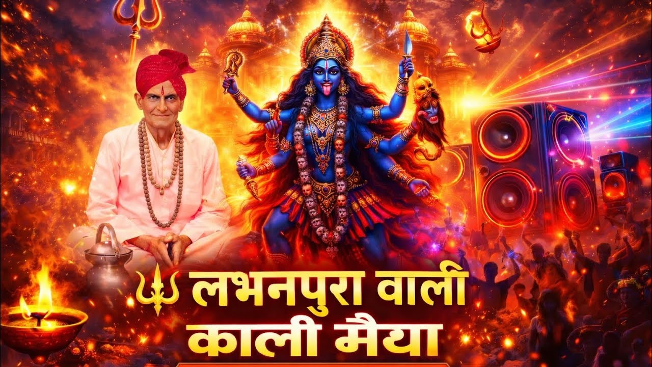 Kali Maiya DJ Bhajan 🔱 | लभनपुरा में बेटी है काली मैया | New DJ Song 2026 | Rajoriya brother music 