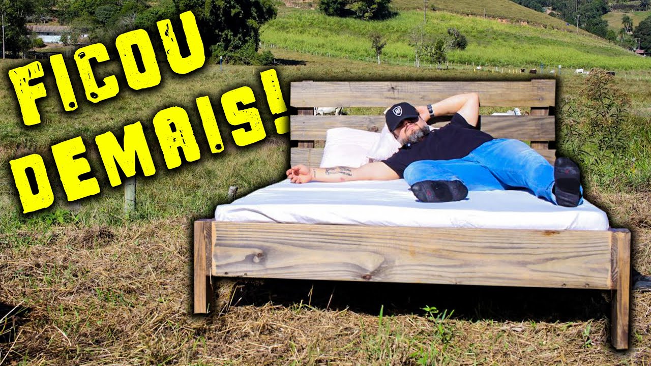 Construí uma cama do ZERO! - Fundo de Garagem