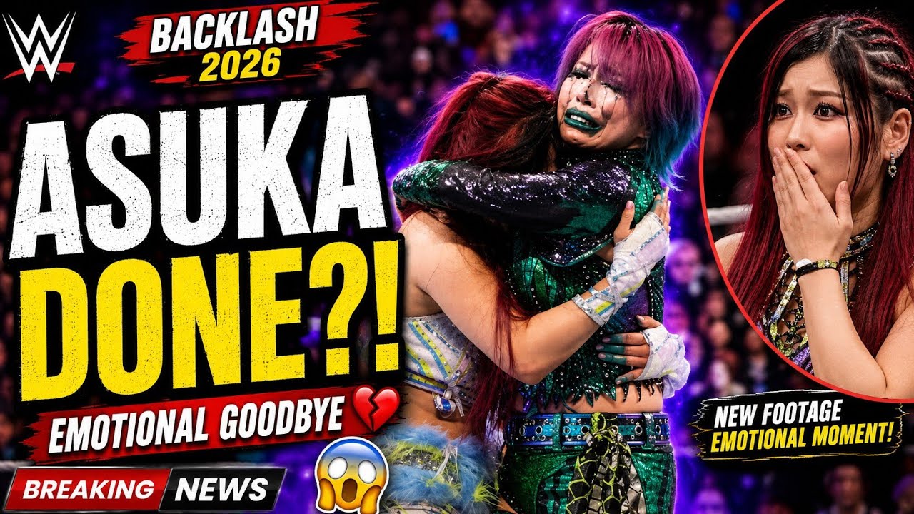 Asuka Says Goodbye To WWE?! Emotional Backlash Footage SHOCKS Fans - WK STORY