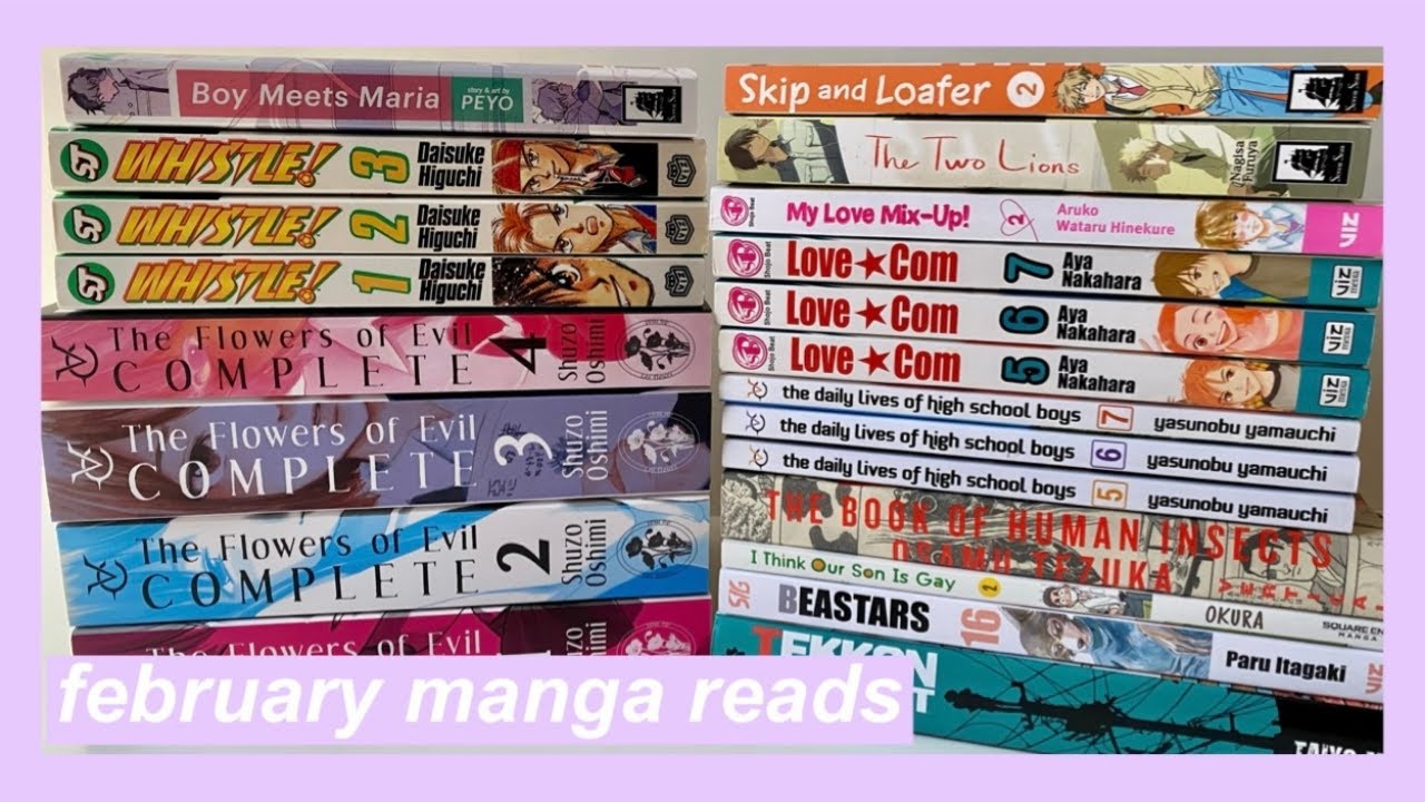february manga reads