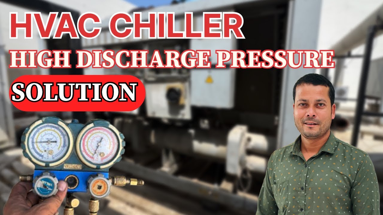High Discharge Pressure | Chiller Pressure | Hvac  pressure | Hvac System | Training | Maintenance