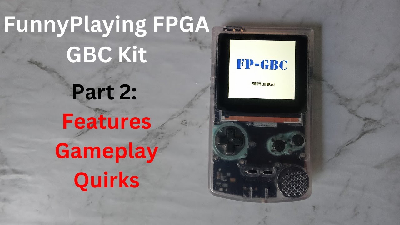 FunnyPlaying FPGA Kit Part 2 - Features, Gameplay and Quirks