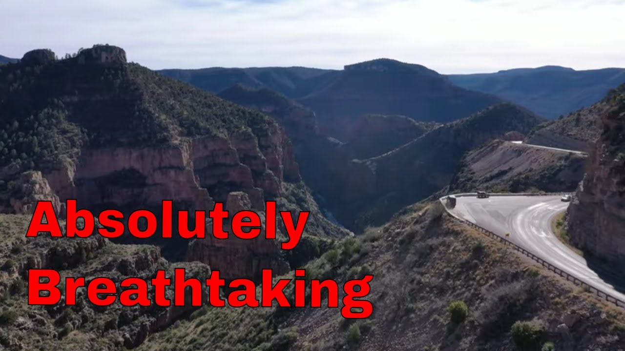 677  Salt River Canyon Overlook US 60 in Arizona  White Mountain Apache Indian Reservation