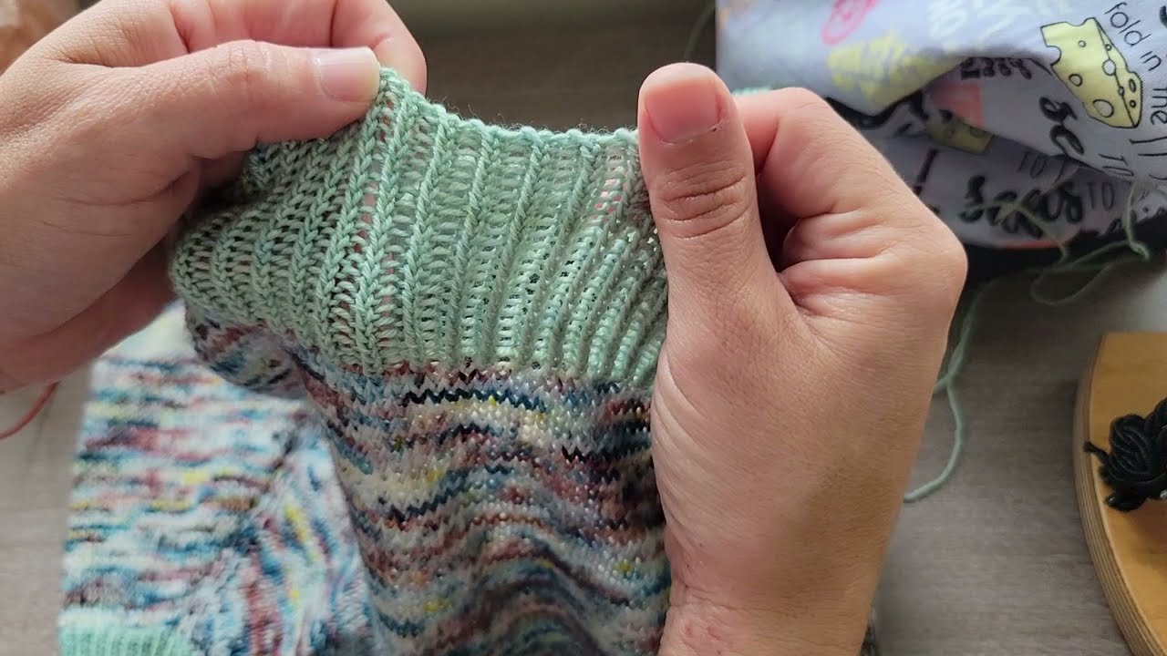 Twisted Sewn Bind Off Tutorial