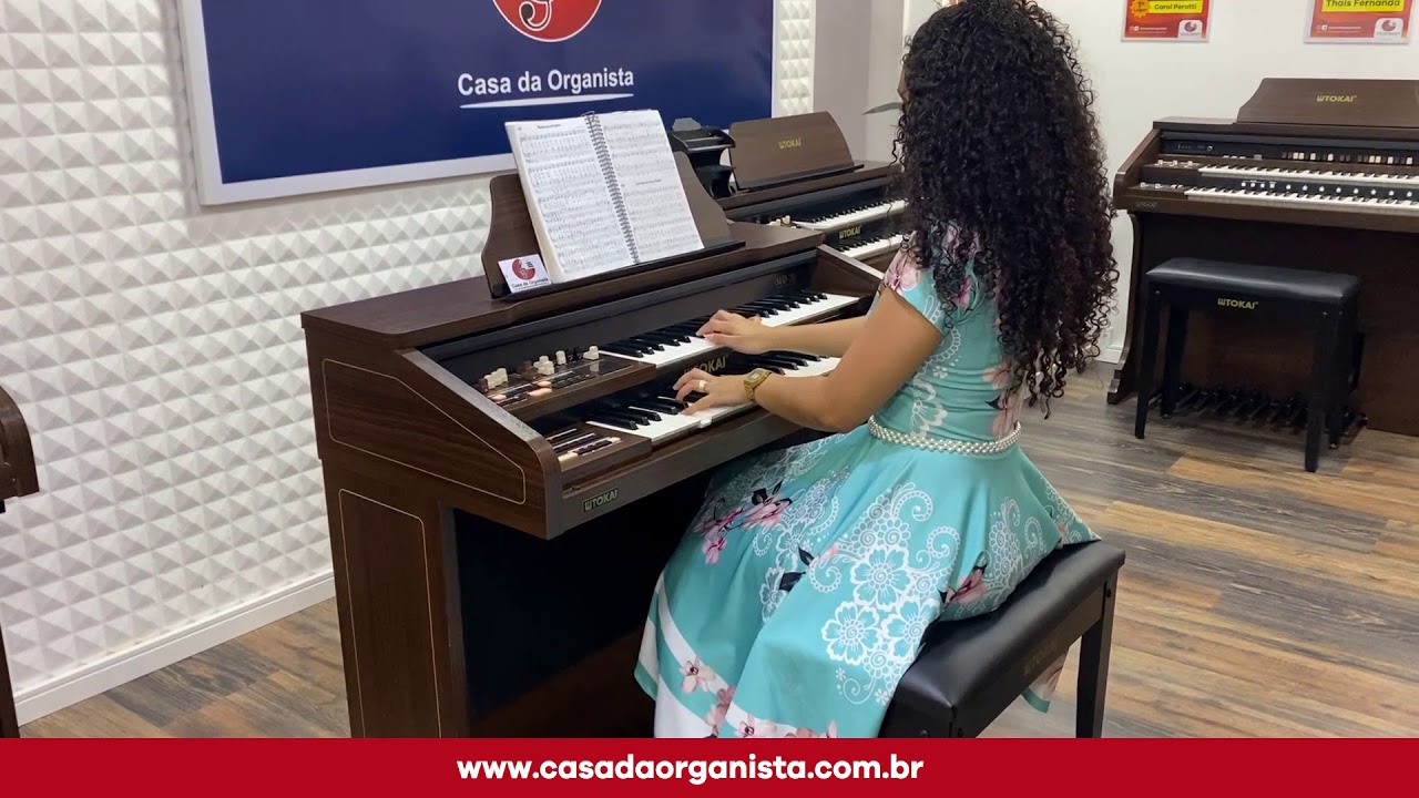 TOKAI MD 20 WENGUE - HINO 257 (HINÁRIO 5 CCB) - REMIU-NOS POR GRAÇA - CASA DAS ORGANISTAS
