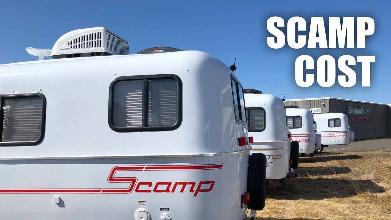 Сколько стоит прицеп Scamp 2021 года?!! // И как/почему у нас есть 13-футовый прицеп Scamp без ту...