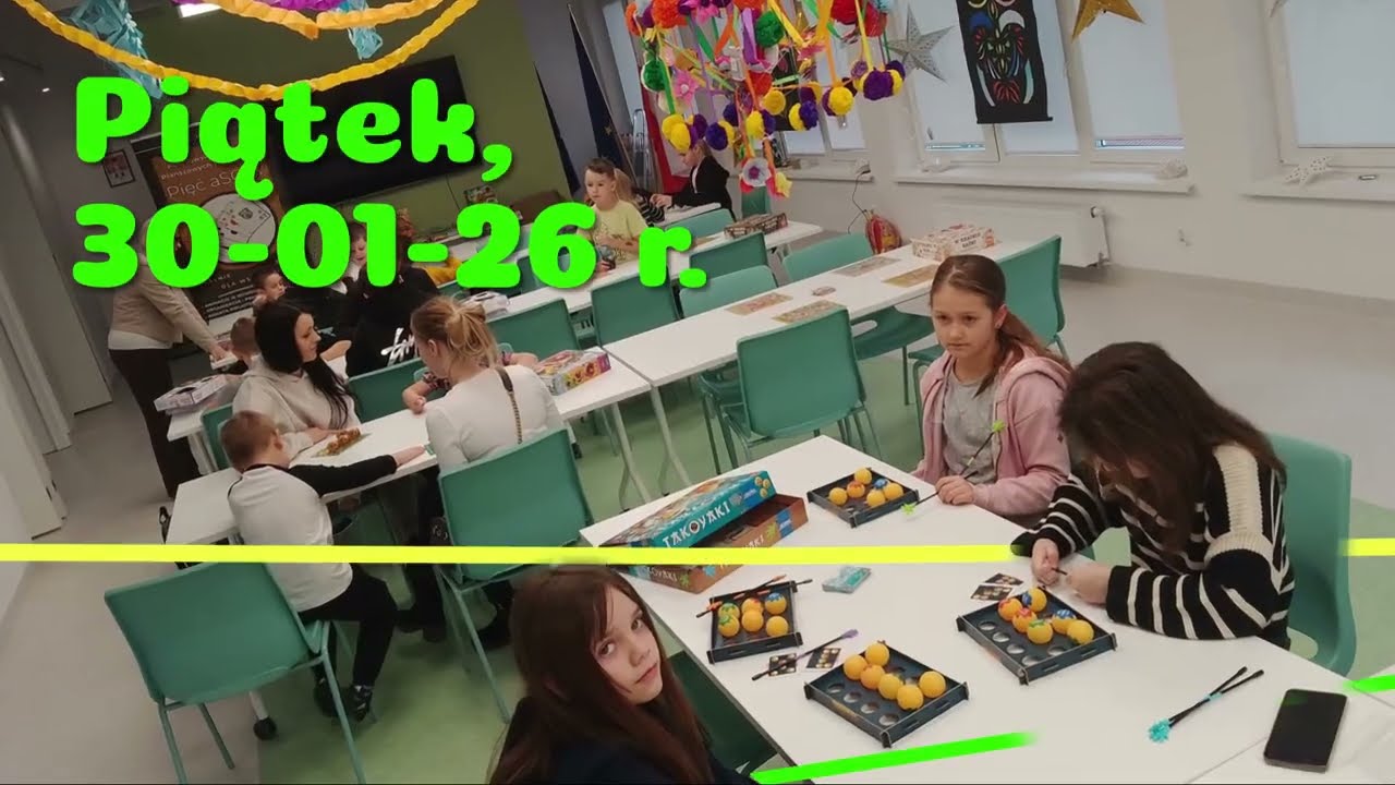 Animacje z Klubem Pięć aSÓW w Bibliotece i Centrum Kultury w Nowym Korczynie! Piątek, 30-01-26 r.