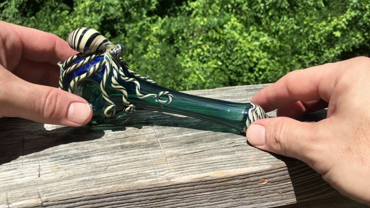 Octopus Large Glass Spoon Pipe