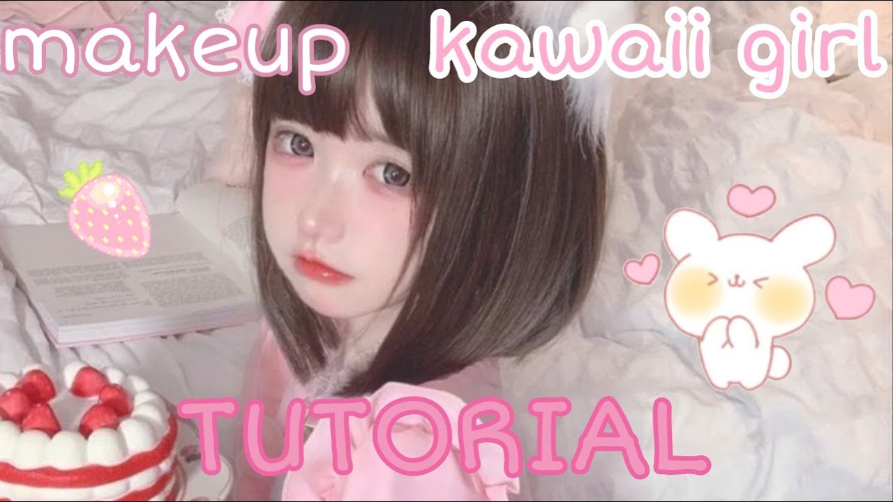 TUTORIAIS e inspirações MAQUIAGENS KAWAII GIRL e ANIME GIRL/ #comoserkawaii