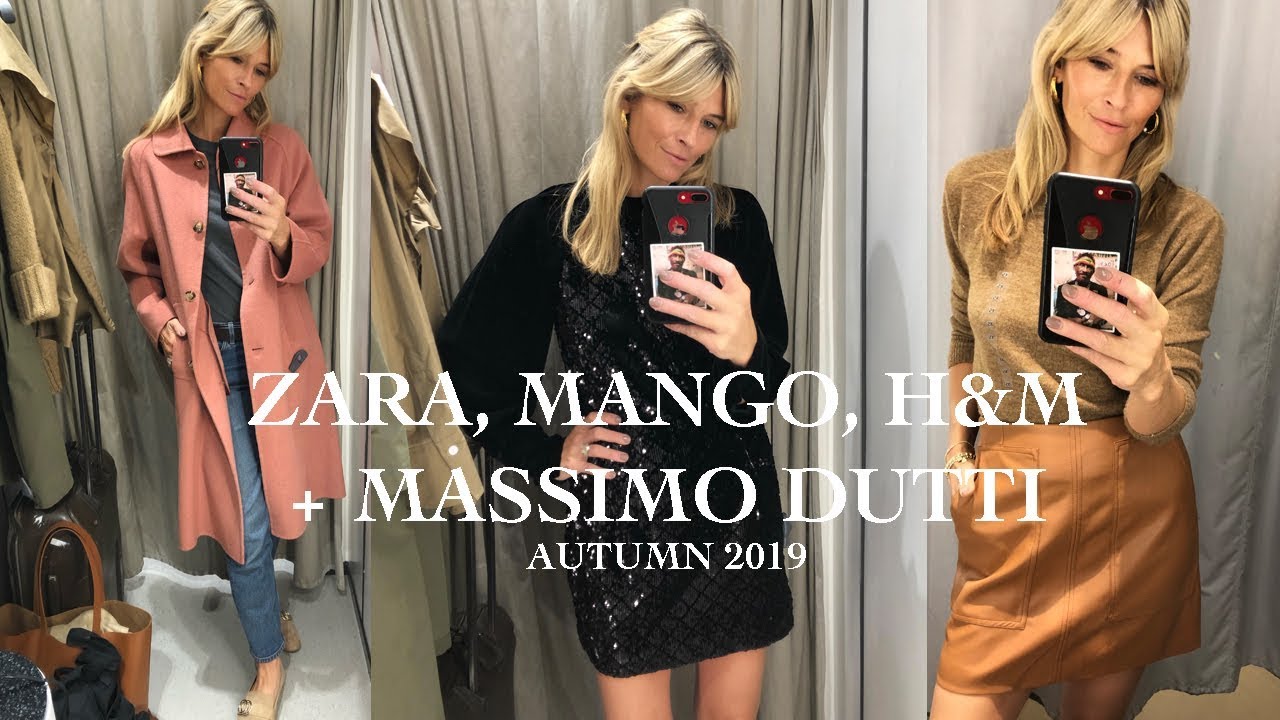 ZARA, MANGO, H&M, MASSIMO DUTTI | SHOP WITH ME AUTUMN 2019