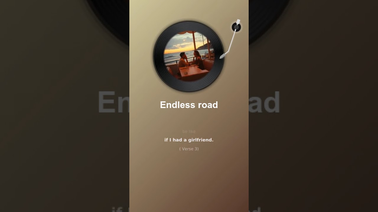 Endless road (Romantisk Italiensk brytning)