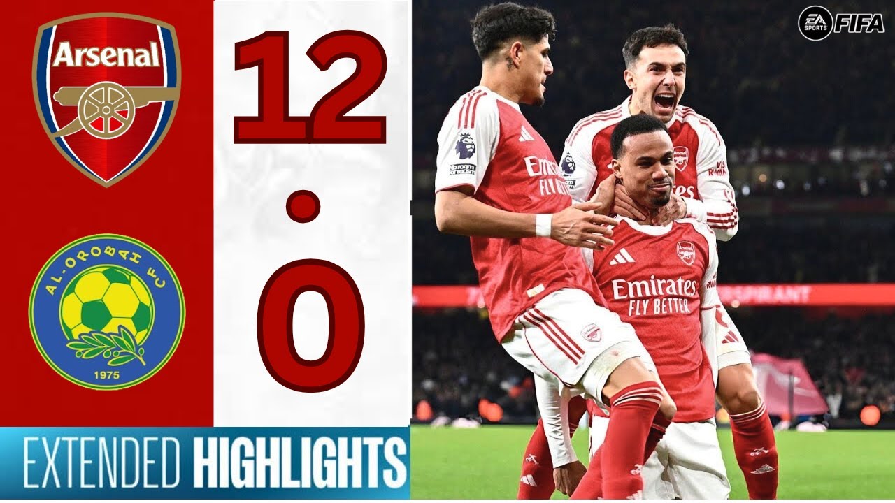 Arsenal vs Al Orubah FC 12–0 | FIFA 14 Gameplay | Total Domination 🔥