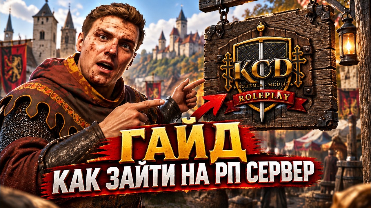 🔥 КАК ЗАЙТИ НА РУССКИЙ RP СЕРВЕР В KCD 2? ⚔️ ПОШАГОВЫЙ ГАЙД!