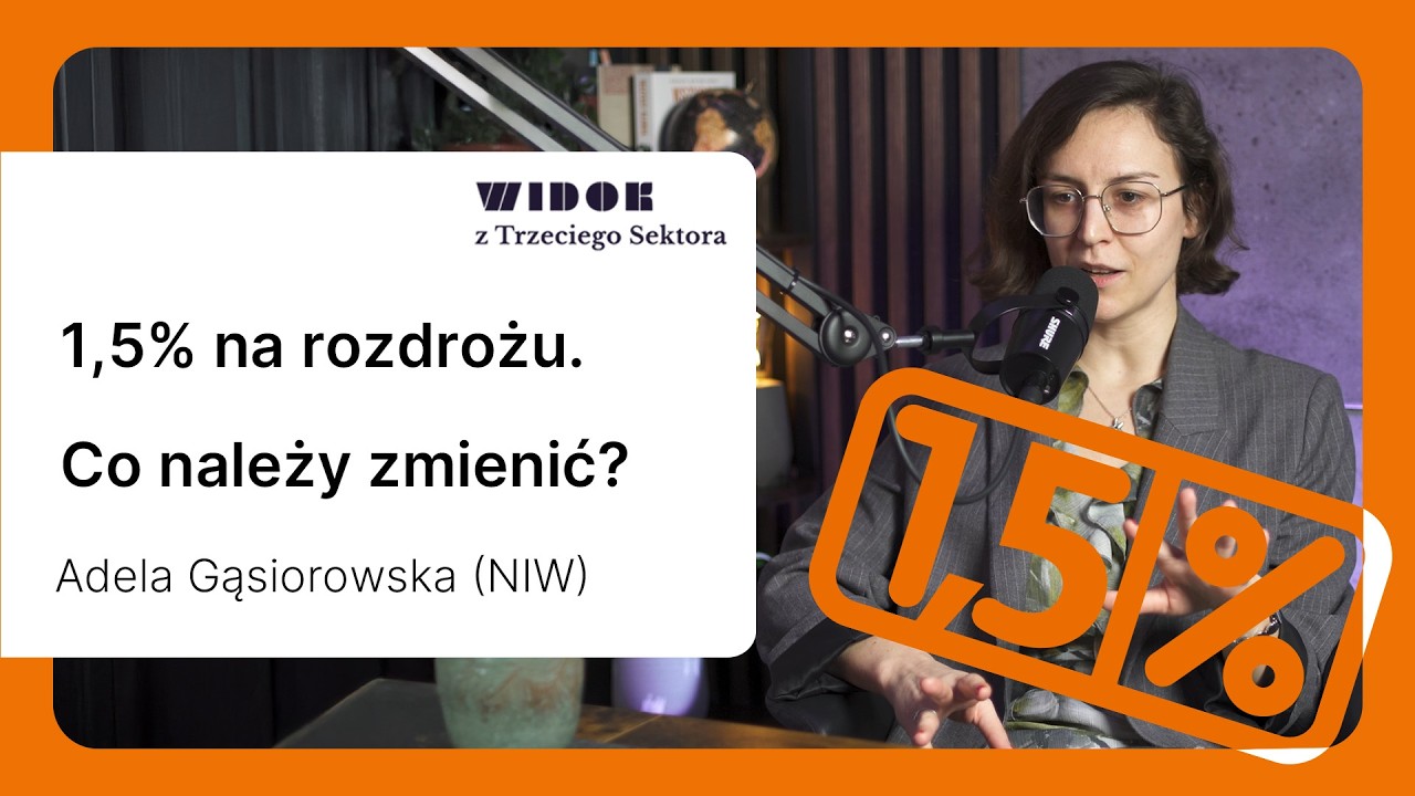 Rosnące rozwarstwienie w NGO, problem z subkontami, 1,5% CIT. Co proponuje NIW?