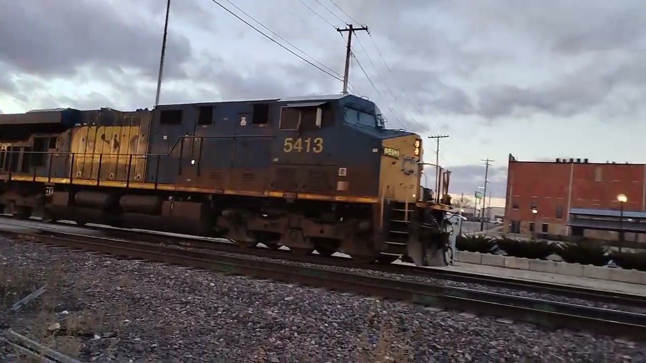 A CSXT Ethanol Around Dusk!