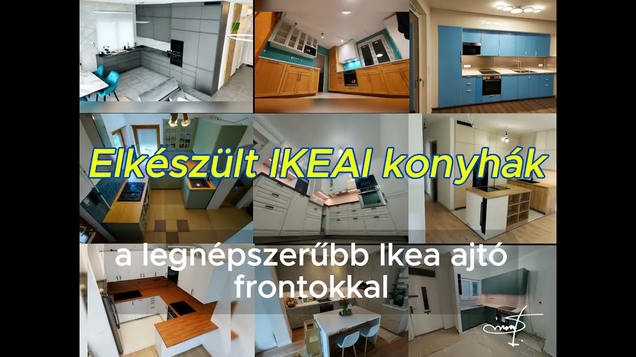 Inspirációk Ikea konyha tervezéséhez.
