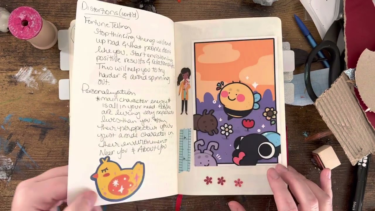 Moleskine Expanded update - journaling with no judgement and radical self-acceptance