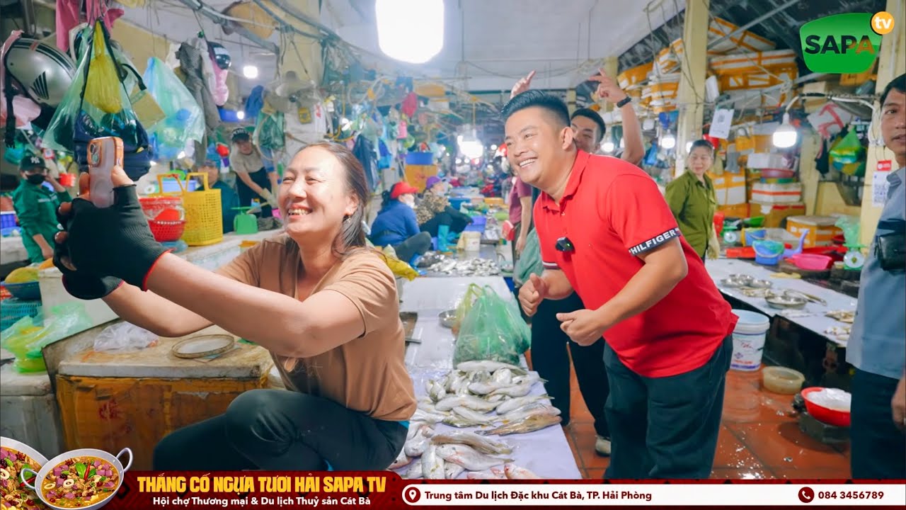 SAPA TV | MANG THẮNG CỐ SAPA TV ĐẾN HỘI CHỢ THƯƠNG MẠI V&Agrave; DU LỊCH THUỶ SẢN C&Aacute;T B&Agrave; 2026