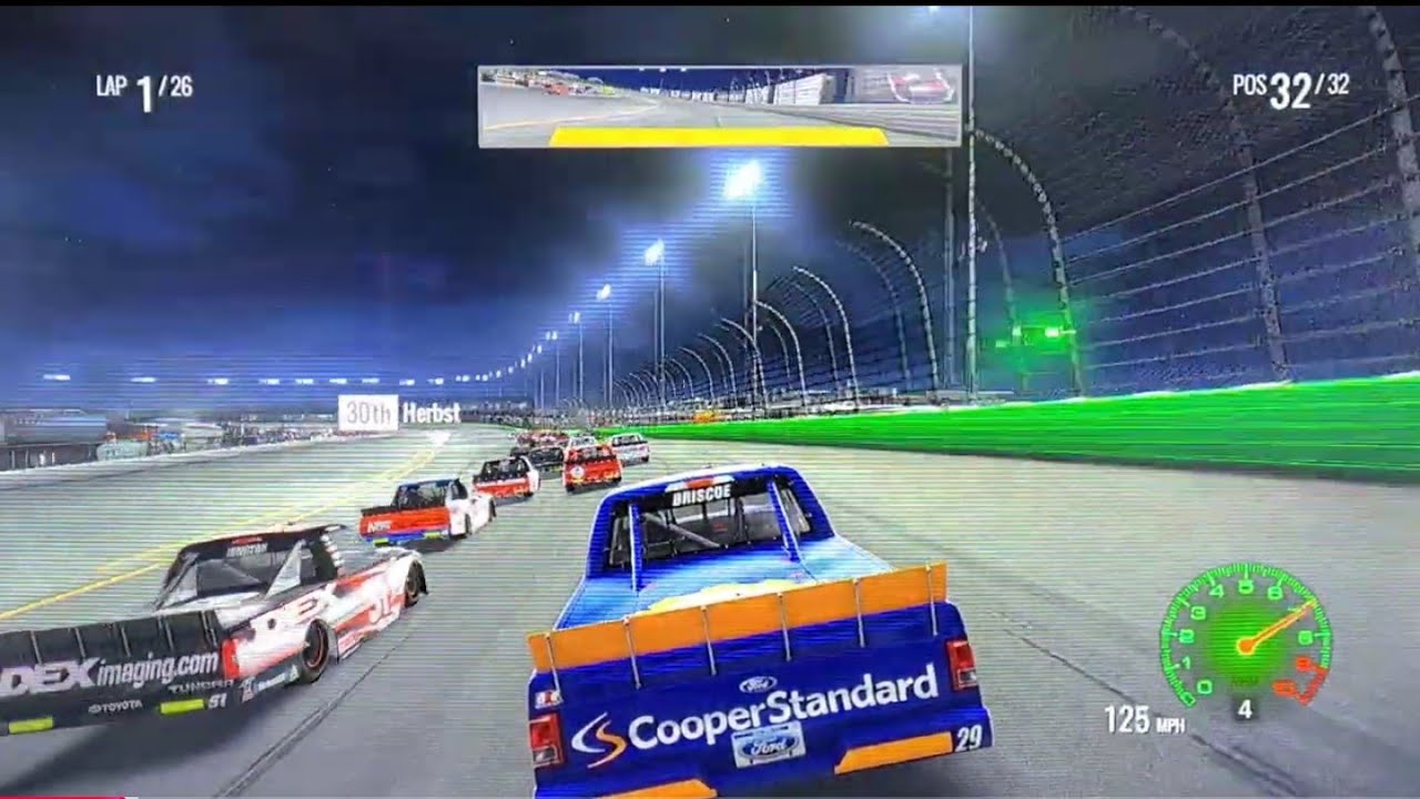 NASCAR Heat 2 [Truck Race Season Let's Play] M&M'S 200