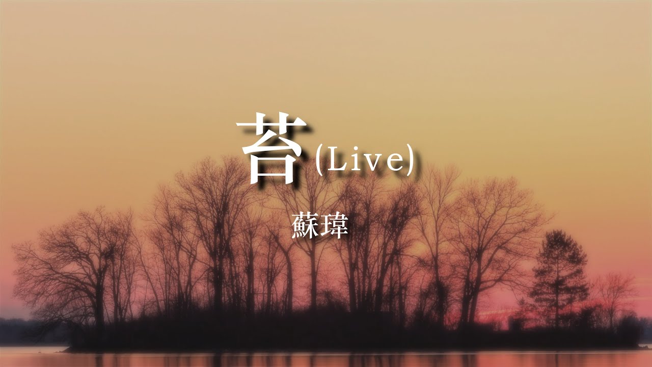 蘇瑋《苔》(Live)【中國好聲音 2020  第九期】