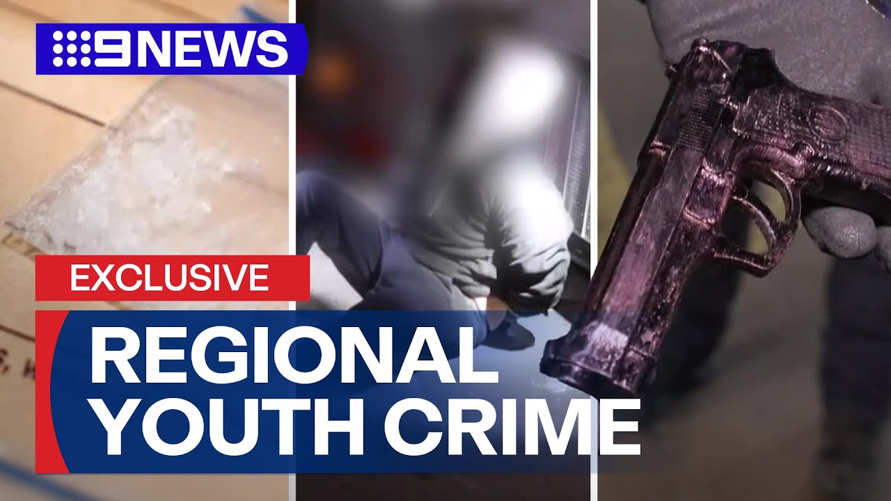 Inside NSW Police's biggest crackdown on regional youth crime | 9 News Australia