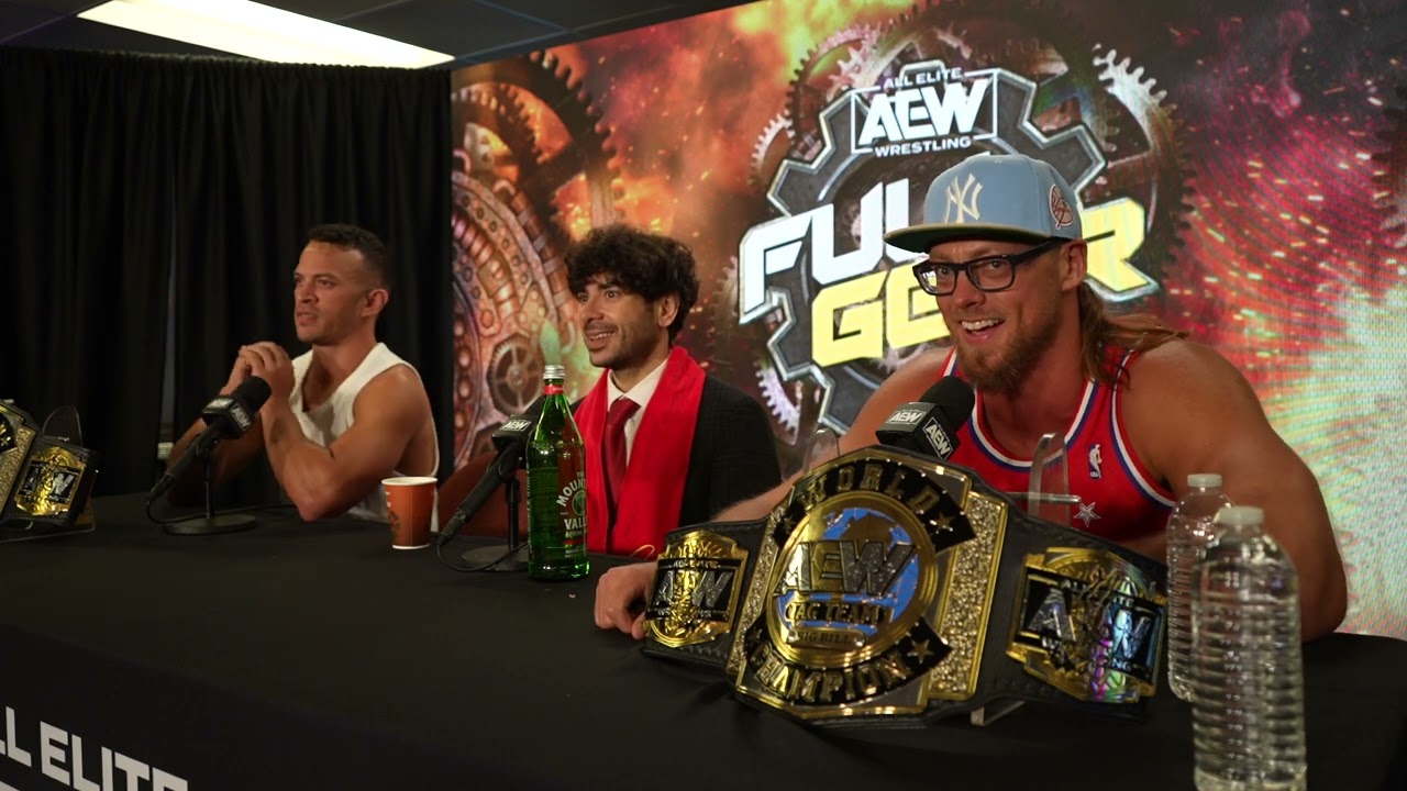 RICKY STARKS & BIG BILL On Their Tag Team & Singles Careers! | AEW Full Gear 2023 Media Scrum