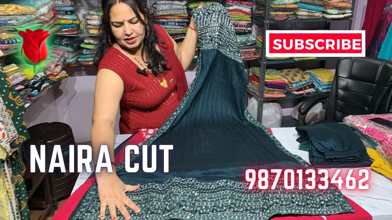 Aap sabki heavy demand par HEAVY NAIRA CUT DRESS || ORDER NOW 📲9870133462