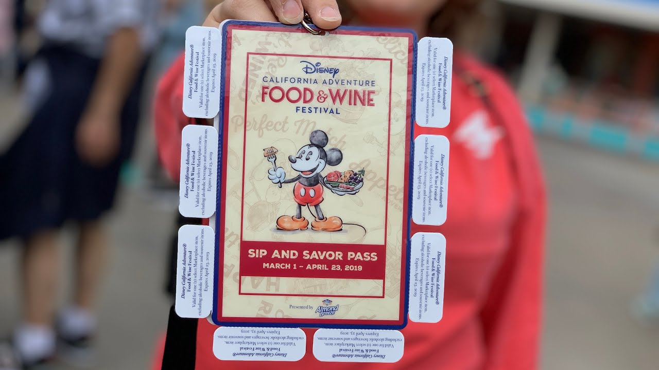 FOOD & WINE FESTIVAL at Disney California Adventure!