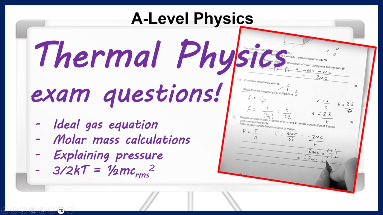 Простые вопросы по теплофизике (физика уровня A)