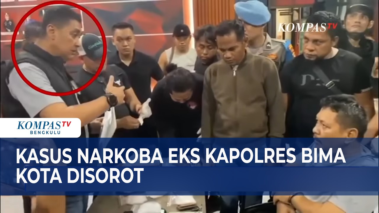 Kasus Narkoba Eks Kapolres Bima Kota Disorot