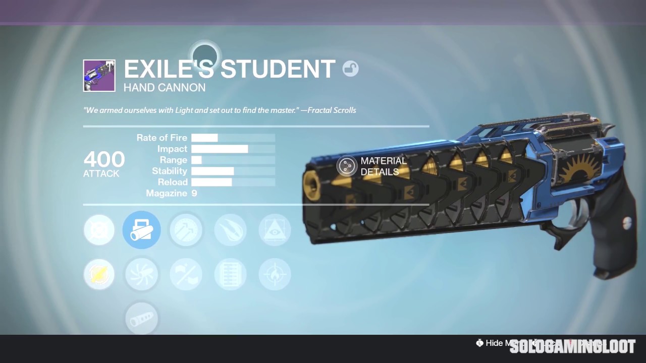 Destiny- Crucible Bounty Opening (Trials Loot) Burning Eye, Exile's Student